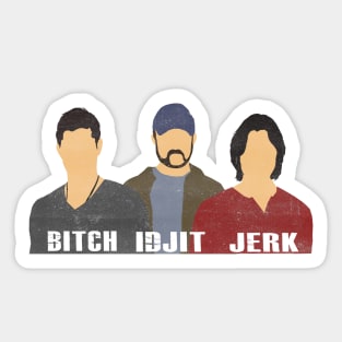 Dean Bobby & Sam Sticker